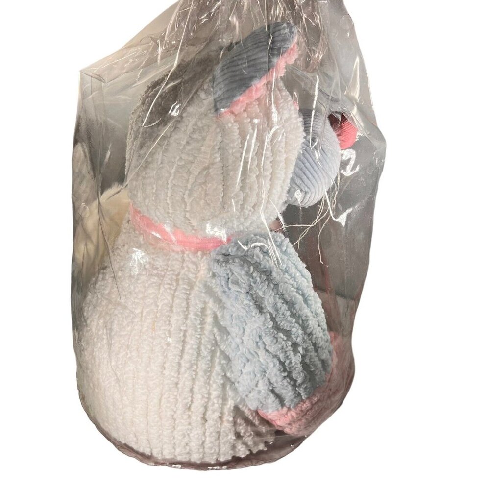 Chenille Animals Plush CAT By CWC 16” Pink Blue White Original Package with Tags - Picture 9 of 11